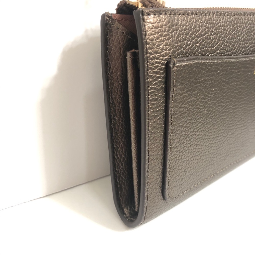 Kate Spade Lzip Continental Wallet Eva Ashmetallic - Picture 6 of 15